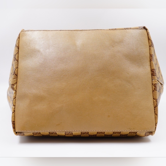 BA15❤️Gucci GG Crystal Monogram Web  Tote - Picture 12 of 13